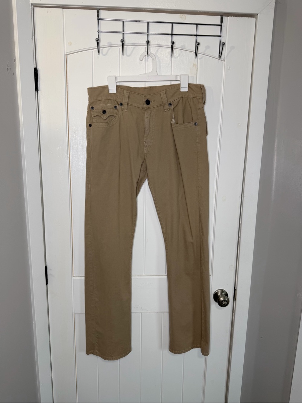 True Religion Khaki/Beige Pants Size/33